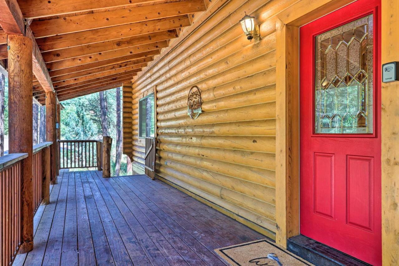 Strawberry Cabin With 2-Story Deck Dogs Welcome! Pine Bagian luar foto